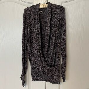Max Studio Wrap Sweater medium